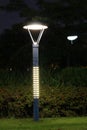 The energy-saving streetlights made by LED Royalty Free Stock Photo